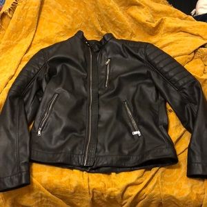 Black Jacket Leather